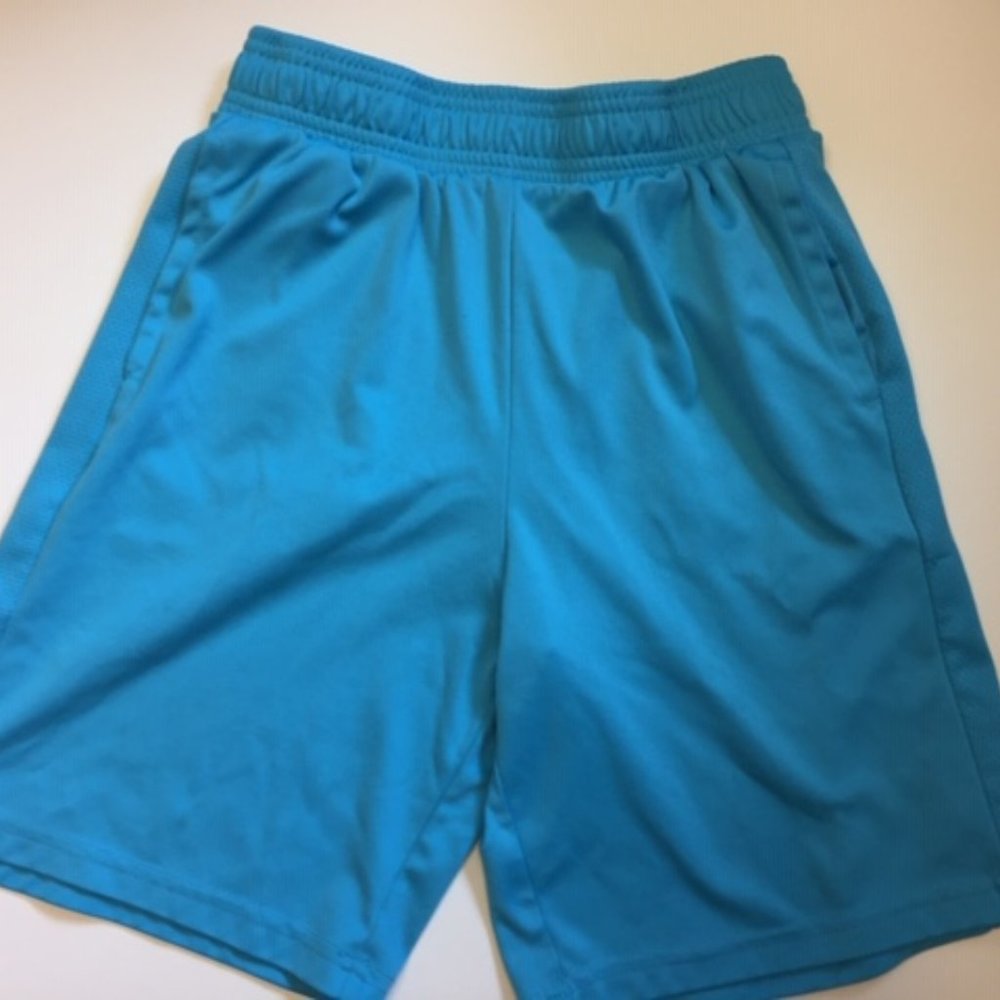 Boys Lg Light Blue Athletic Shorts